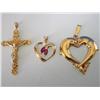 Image 1 : 14k Gold Pendants - Times the Money