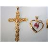Image 3 : 14k Gold Pendants - Times the Money