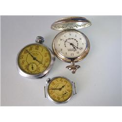 Lot of 3 Vintage Pocket Watches