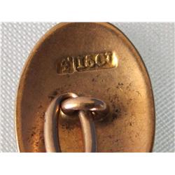 Antique Victorian 15ct Gold Cufflinks