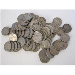 Lot of 71 Buffalo Nickels
