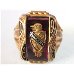 Vintage 1965 Class Ring 10K Gold