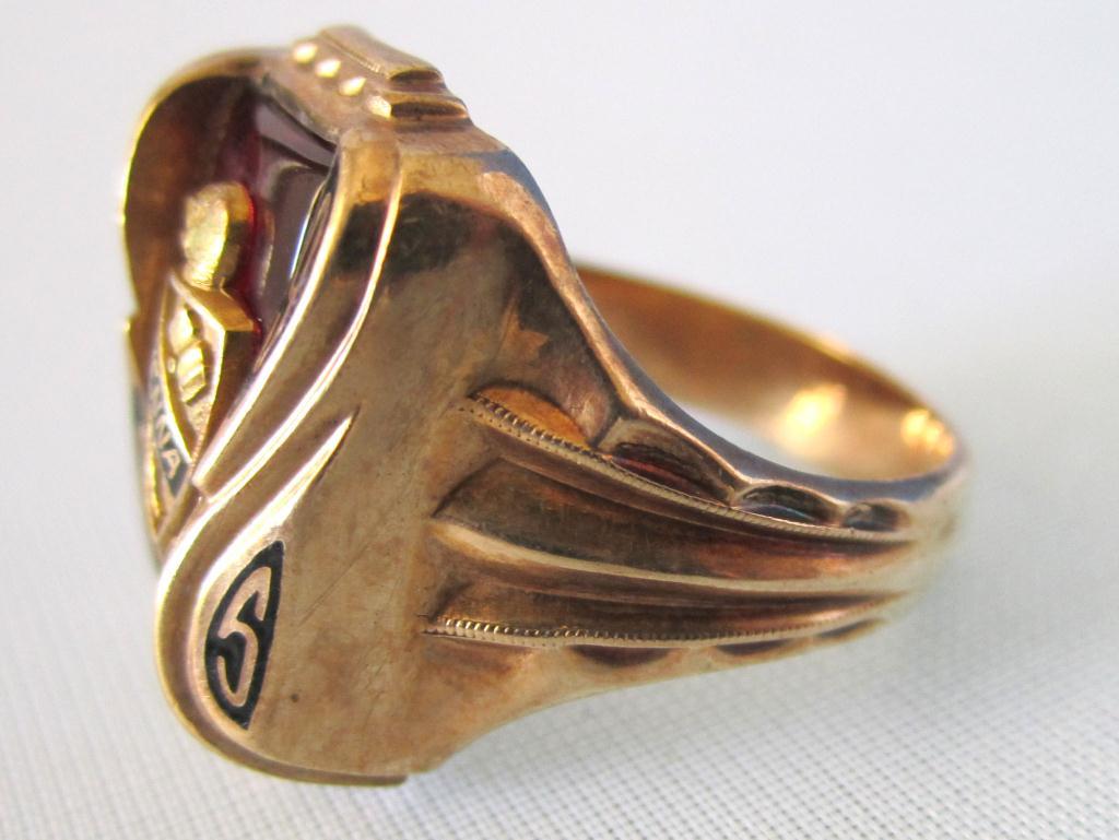 Vintage 1965 Class Ring 10K Gold