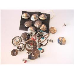 Small Bag of Misc Sterling Jewelry