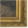 Image 2 : 19th C. Sunset Landscape Oil Painting