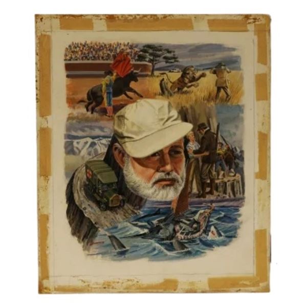 Burch - Ernest Hemingway Illustration