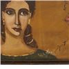 Image 2 : Hand Painted Portrait Wooden Serving Tray