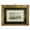 Image 2 : Pair of French Riverside Steel Engravings