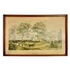 Image 1 : 19th C. Currier & Ives, A New England Home Litho