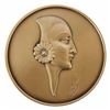 Image 1 : Erte Style 1921 Bronze Medallion 66/1500