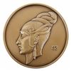Image 2 : Erte Style 1921 Bronze Medallion 66/1500