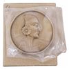 Image 6 : Erte Style 1921 Bronze Medallion 66/1500