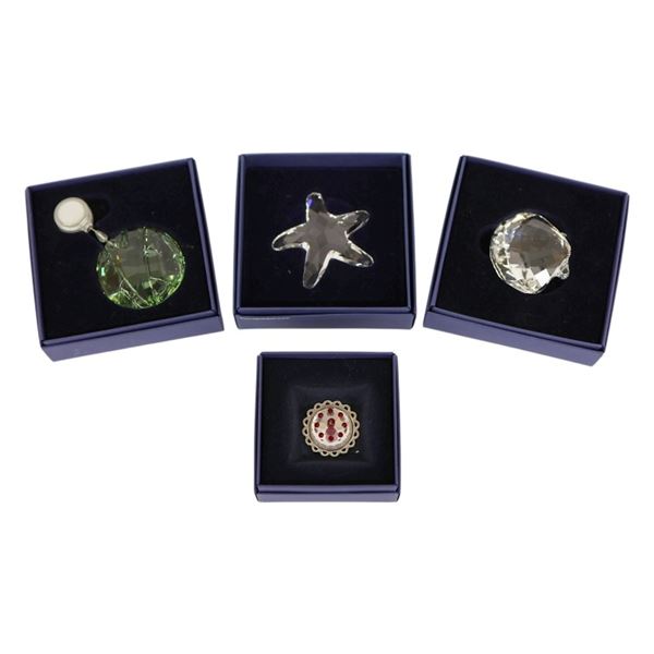 Swarovski SCS Retired Crystal Ornament Lot