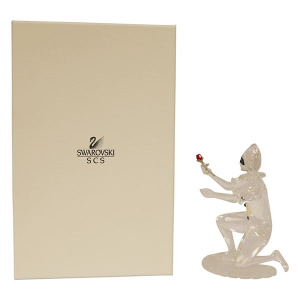 Swarovski SCS Masquerade 2001 Harlequin Figurine