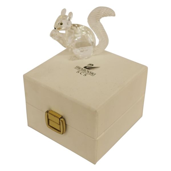Swarovski 1997 SCS 10th Anniversary Squirrel