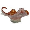 Image 4 : Mid-Century Swirled Ribbon Art Glass Splash Bowl