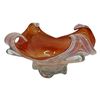 Image 6 : Mid-Century Swirled Ribbon Art Glass Splash Bowl