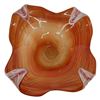 Image 9 : Mid-Century Swirled Ribbon Art Glass Splash Bowl