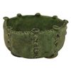Image 2 : Studio Pottery Organic Green Ceramic Planter Bowl