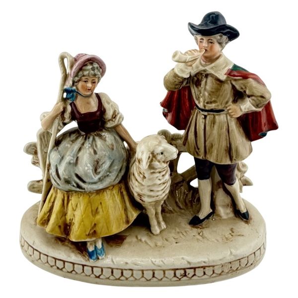 German Grafenthal Porcelain Pastoral Group