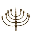Image 2 : Brass 8-Branch Candelabrum