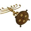 Image 6 : Brass 8-Branch Candelabrum