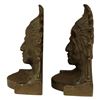 Image 2 : Pair Sitting Bull Native American Bronze Bookends