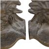 Image 7 : Pair Sitting Bull Native American Bronze Bookends