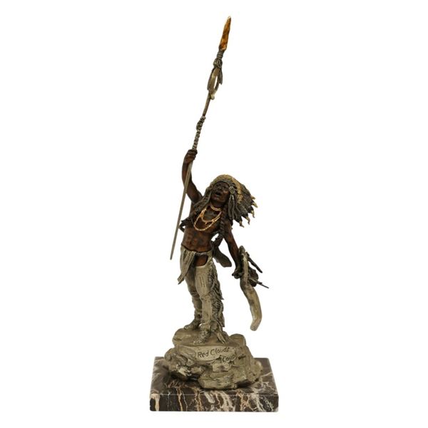 C.A. Pardell Red Cloud’s Coup Sculpture