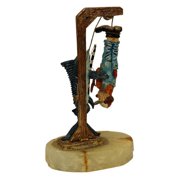 Ron Lee Today's Catch Clown Sculpture