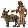 Image 2 : Vienna Cold Painted Arab Trader & Donkey Figurines