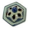 Image 4 : Japanese Blue and White Hexagonal Incense Burner