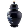 Image 2 : Japanese Cobalt Blue Porcelain Lidded Ginger Jar