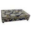 Image 4 : Chinese Export White Cloisonne Enamel Box