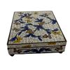 Image 5 : Chinese Export White Cloisonne Enamel Box