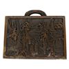 Image 1 : Chinese Carved Storyboard Camphor Briefcase Box