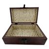 Image 1 : Chinese Wooden Document / Calligraphy Storage Box