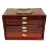 Image 14 : 1920s Chinese Export Rosewood Mahjong Set Box