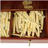 Image 5 : 1920s Chinese Export Rosewood Mahjong Set Box
