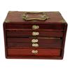 Image 7 : 1920s Chinese Export Rosewood Mahjong Set Box
