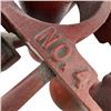 Image 6 : Detecto Red Cast Iron Double Beam Balance Scale