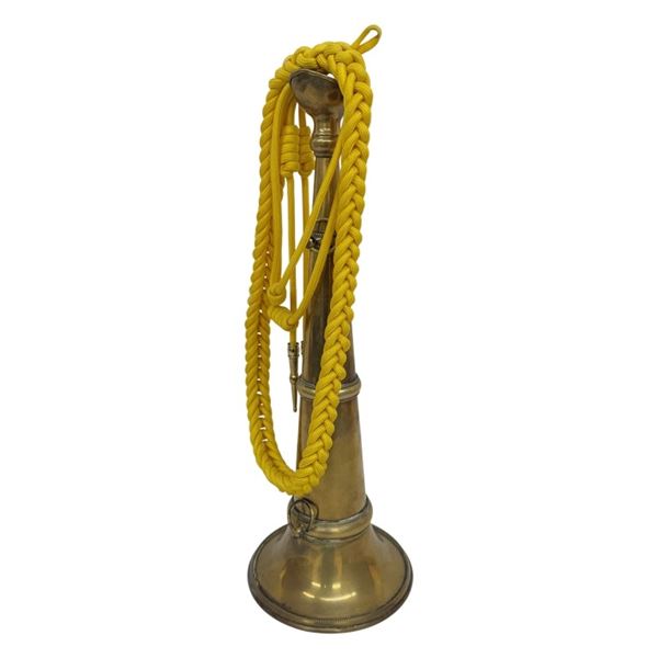 Ceremonial Brass Fireman Presentation Trumpet Horn