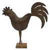 Image 1 : Folk Art Metal Rooster Sculpture