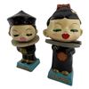 Image 1 : Japanese "Let's Kiss" Magnetic Bobblehead Banks