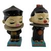 Image 2 : Japanese "Let's Kiss" Magnetic Bobblehead Banks