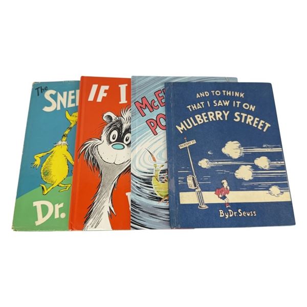 Vintage Retired Dr. Seuss Hardcover Books