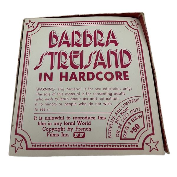 8mm Barbra Streisand in Hardcore Movie Reel