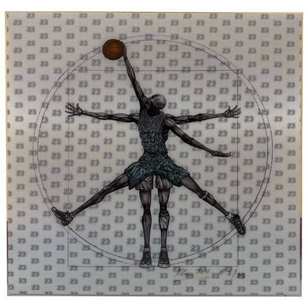 Klau Michael Jordan Vitruvian Athlete