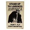 Image 1 : Vintage Air Line Protest Poster - 1980s