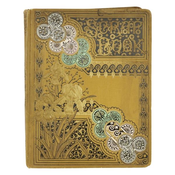 Victorian Scrapbook with Chromolithographs
